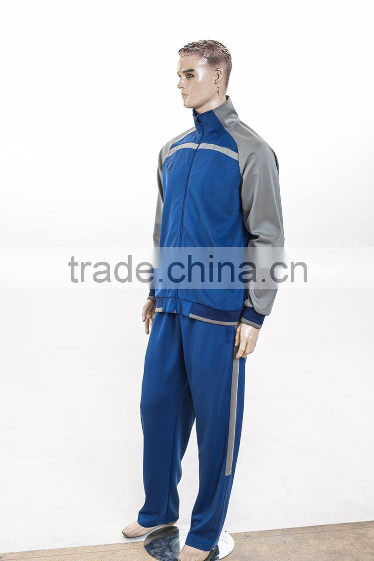 2015 custom mock-neck mens track jacket