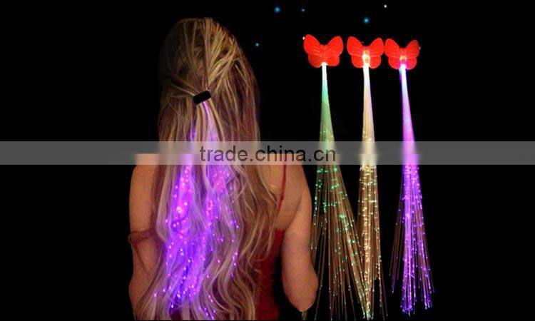 Wedding Favor Strict Quality Control With Cheap Price Led Flashing Hair Braid