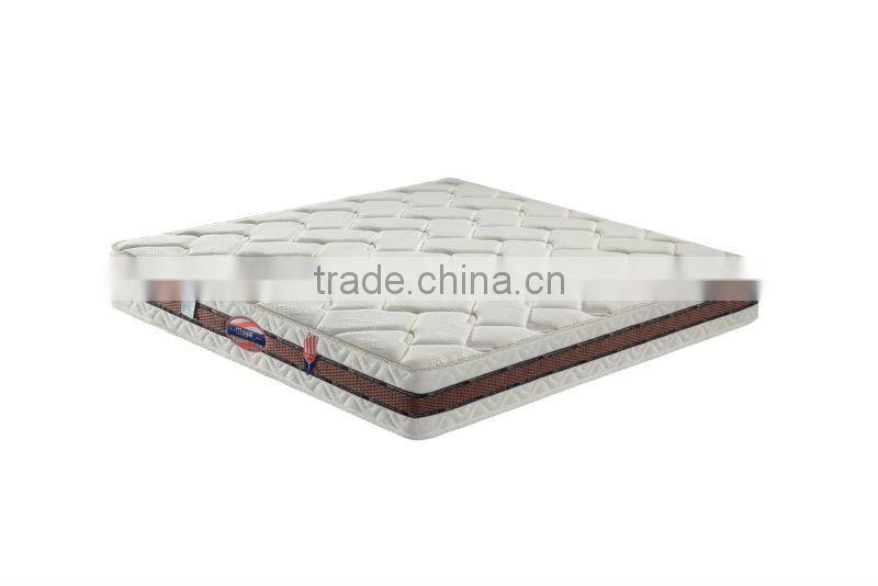 Queen size innerspring economic standard hotel mattress and bed