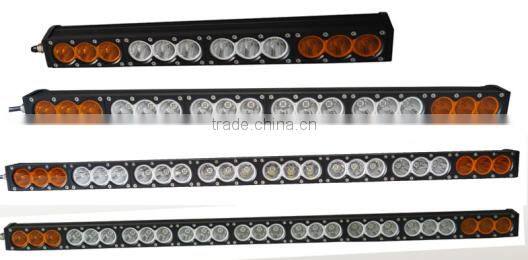 High Power Led Light bar,Single Row Led Light bars,240W 43'' Led Lights Bar Dual Color