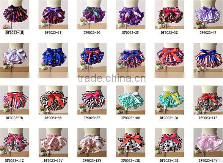 Stock Girls Bloomer Turquoise Ruffle Photo Prop Style Kids Diaper Cover Bloomer