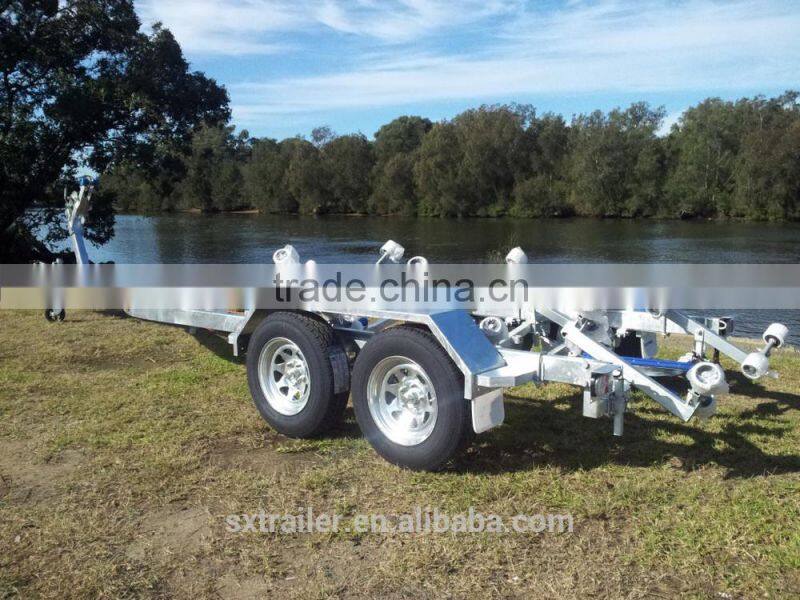 hot galvanizing boat trailer braked CBT-J62RW
