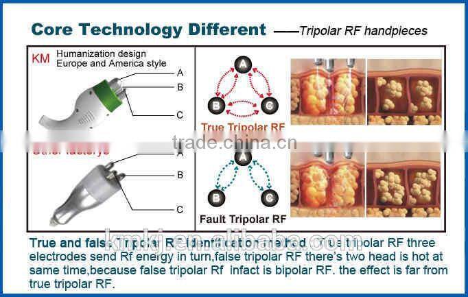 Distributor 7 in 1 cavitation vacuum rf slimming machine