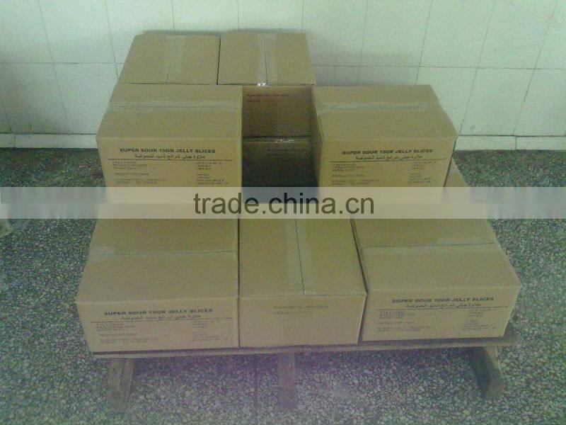 Soft Fruit Flavor Watermelon Sharped Jelly Candy