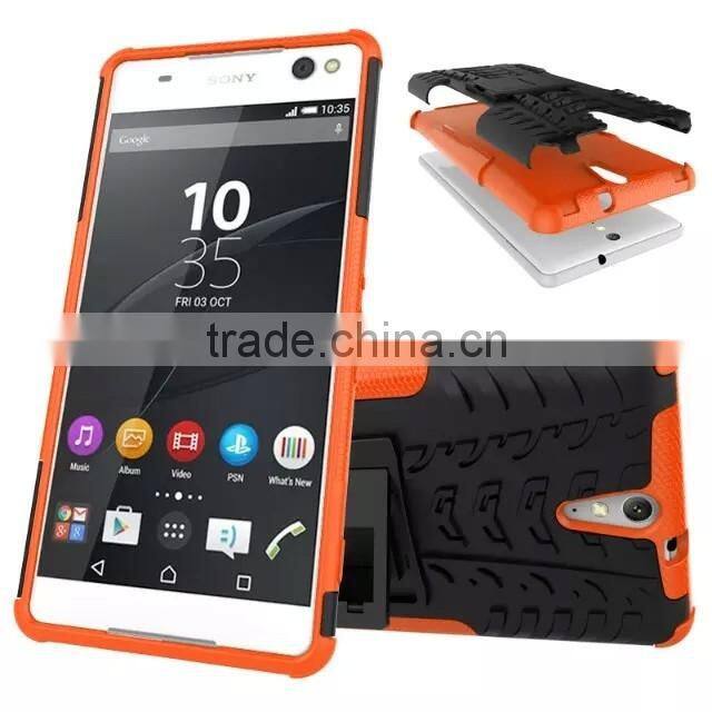 For SONY XPERIA C5 ULTRA E5533 Armor CASE Heavy Duty Hybrid Rugged TPU Impact Kickstand Hard ShockProof CASE OUT DOOR CASE