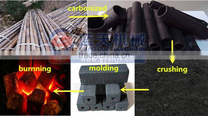 New Design And Reasonable Price Bamboo Charcoal Briquette Screw Extrude Machine