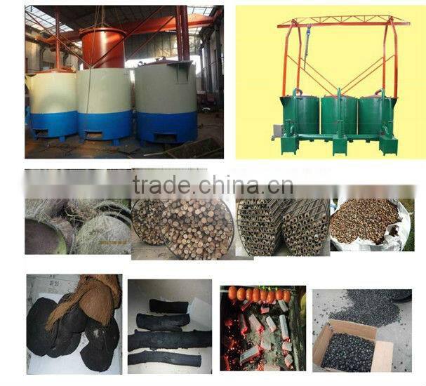 Stable quality screw charcoal press making line