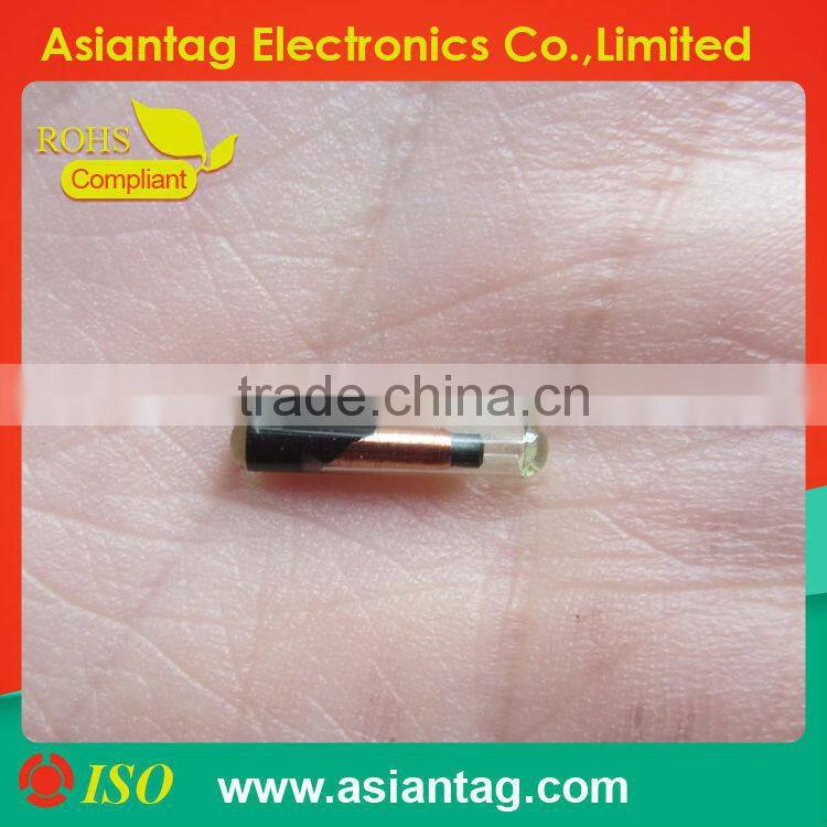 12*2.12MM RFID Pet Microchip 134.2Khz ISO11784/5