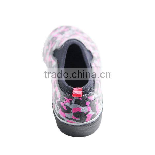 Low Cut Neoprene Rubber Rain Shoes For Women