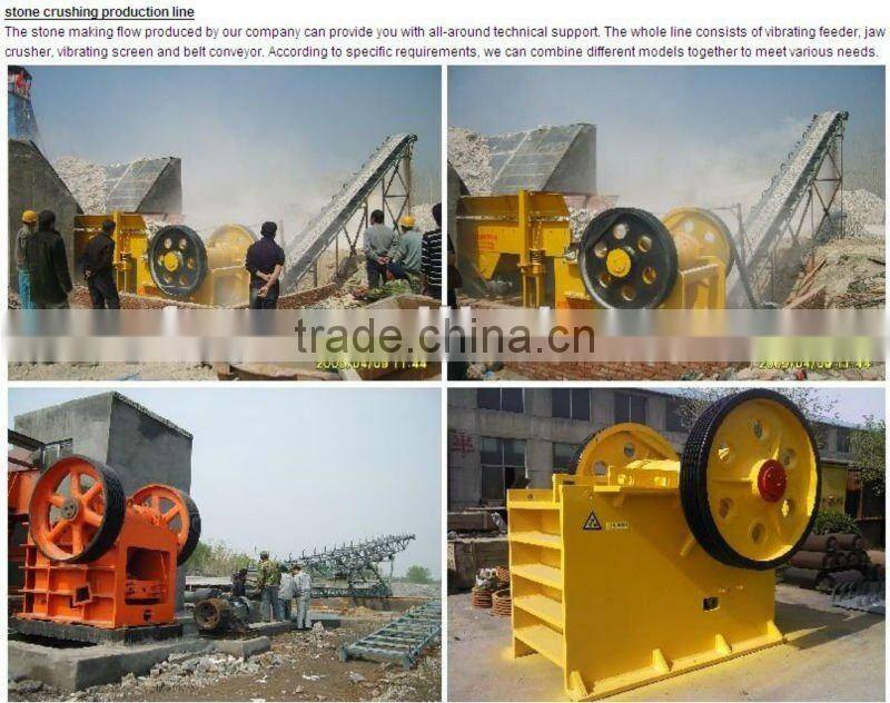 Bentonite mill process line plant stone jaw crusher -- China Yufeng Brand