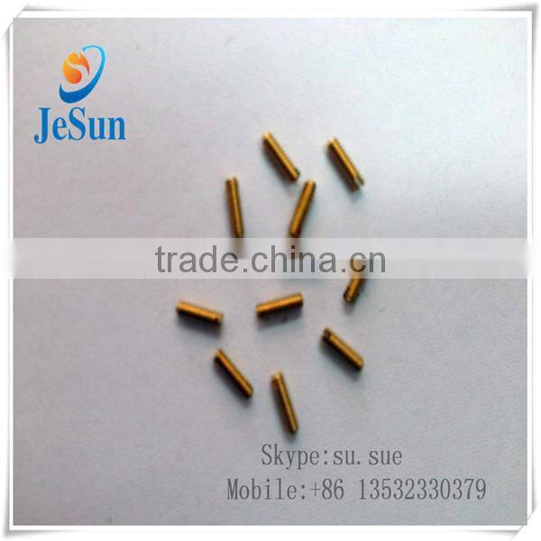wholesales brass slotted set screws