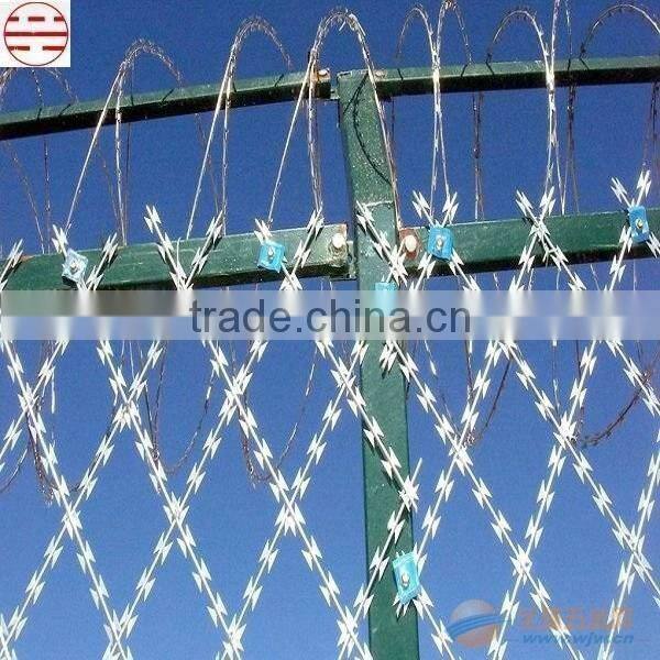 Galvanized Razor Wire/Concertina wire/Razor barbed wire