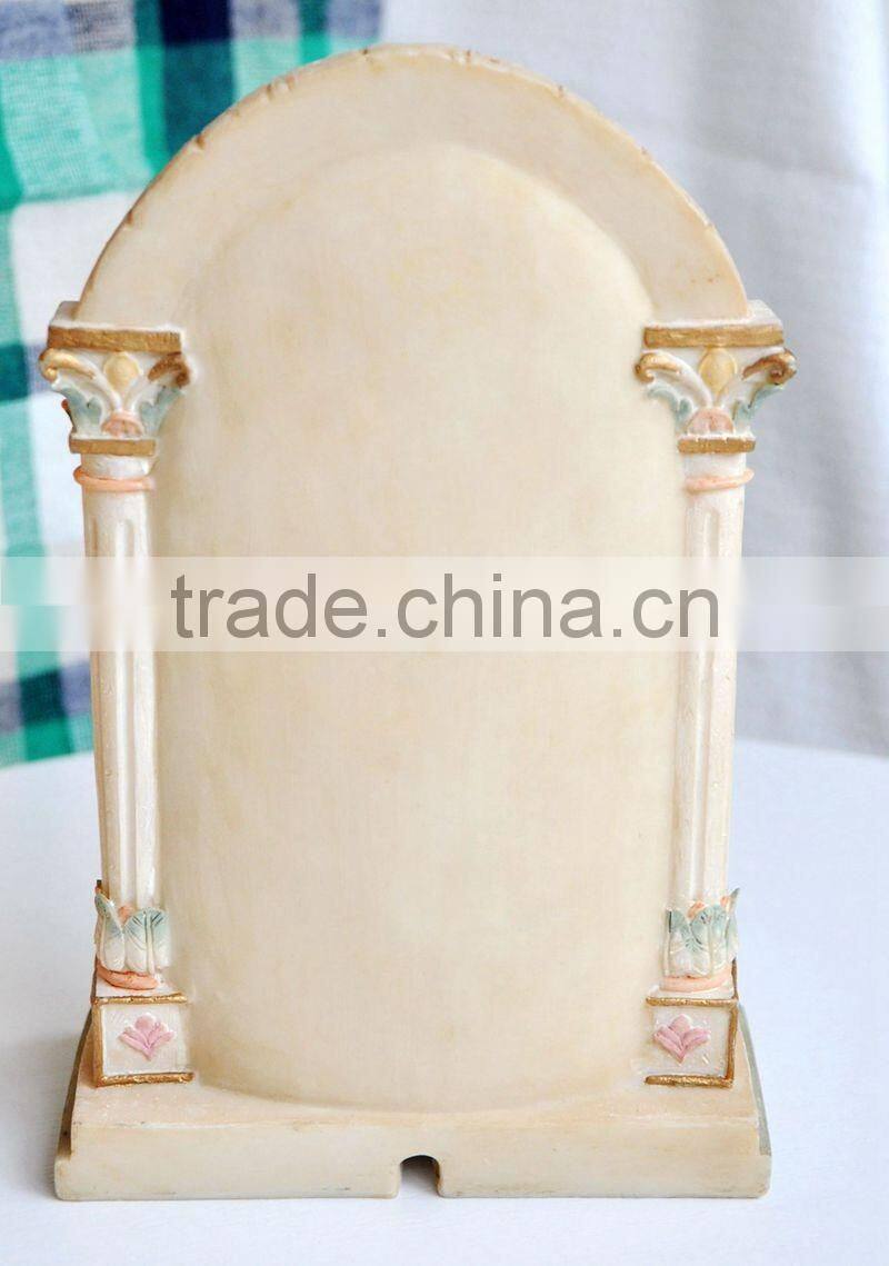 Polyresin Religious St. Anthony the Great Resin Candle Holder