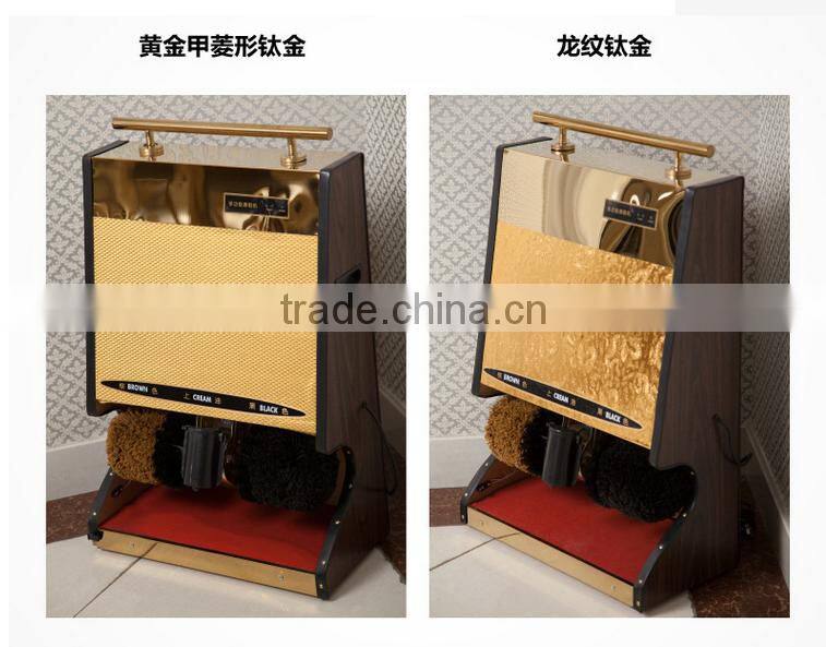 electric auto shoe brush machine