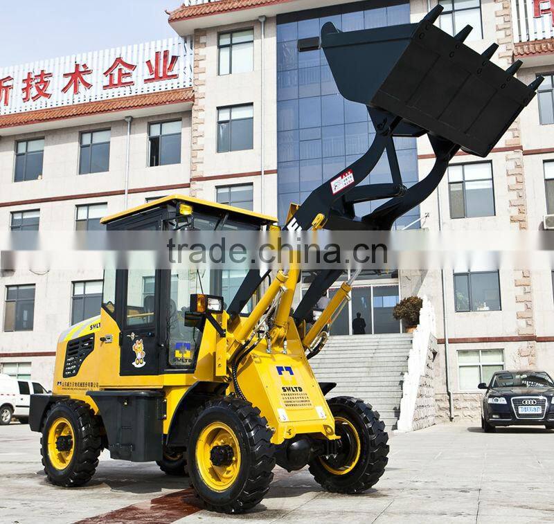 4 in 1 bucket backhoe loader ZL16F