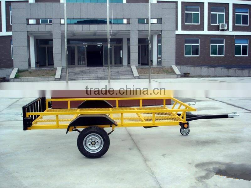 Travel /camper semi trailer to transport car