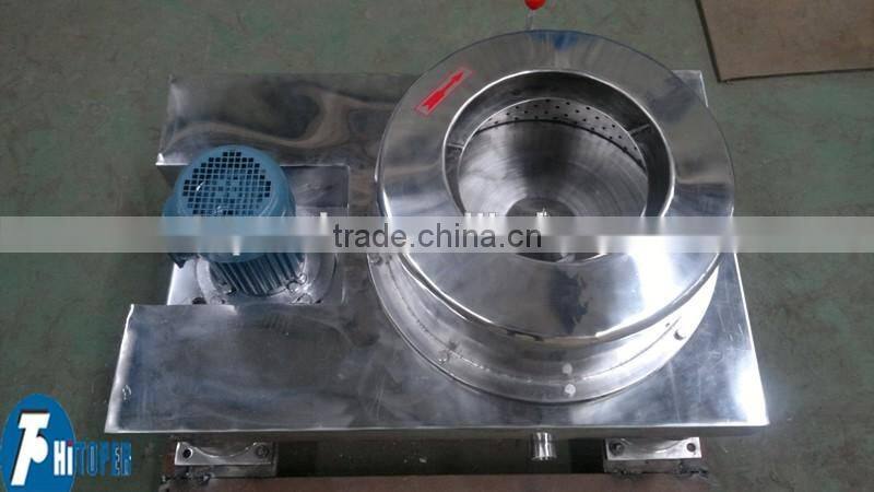 Upper manual discharge centrifuge with heating constant-temp