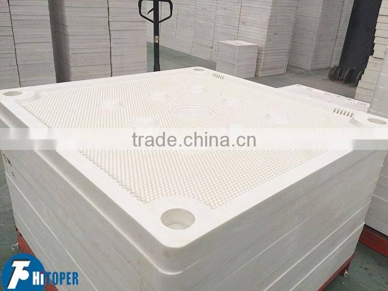 Steel production factory wastewater treatment dewatering press filter