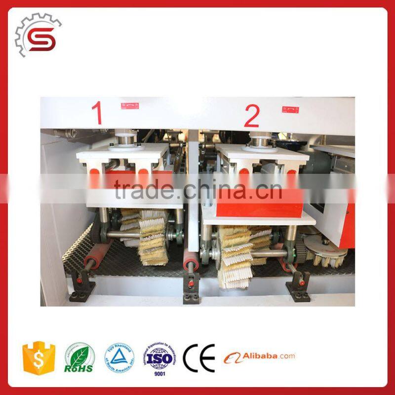 New Product Heavy Drum Sander 6 Roller Wood Polishing Machine for MDF
