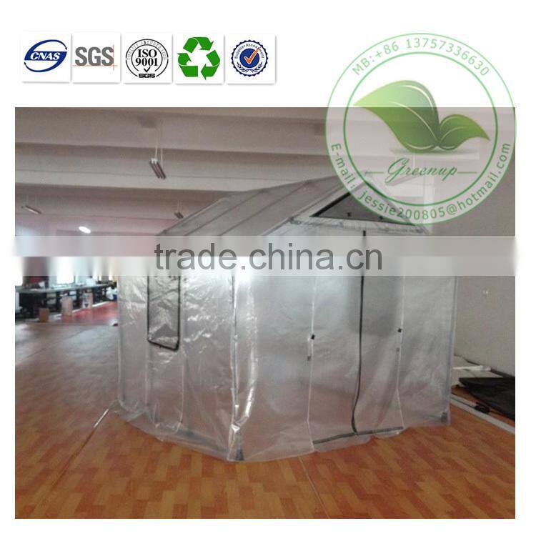 Fashion Design Steel Tube Transparent PVC Garden Grow Ten