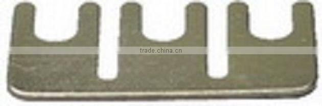 BJ-080A02 2 Pole Pitch 8mm Brass Terminal Block Power Cap Jumper