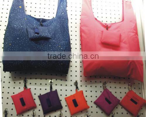 China supplier Reusable polyester foldable shopping bag