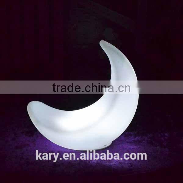 Rechargeable Ramadan Moon Shape Light LED Table Lamp Ramadan Lantern