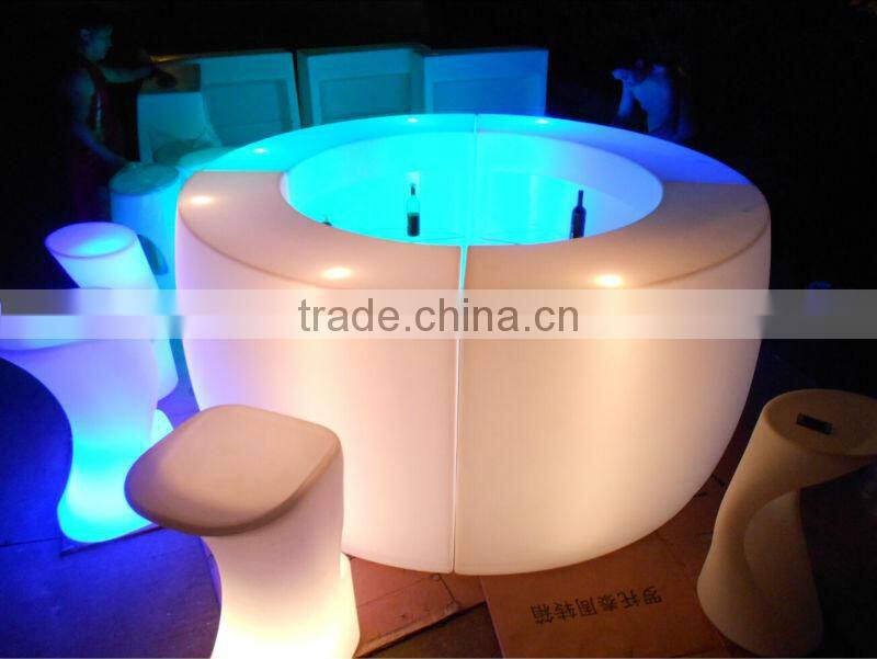 multicolor change led furniture/bar counter