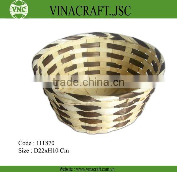 Nice cheap round bamboo basket for sale