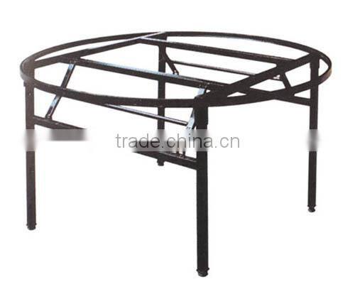 Iron frame round banquet table