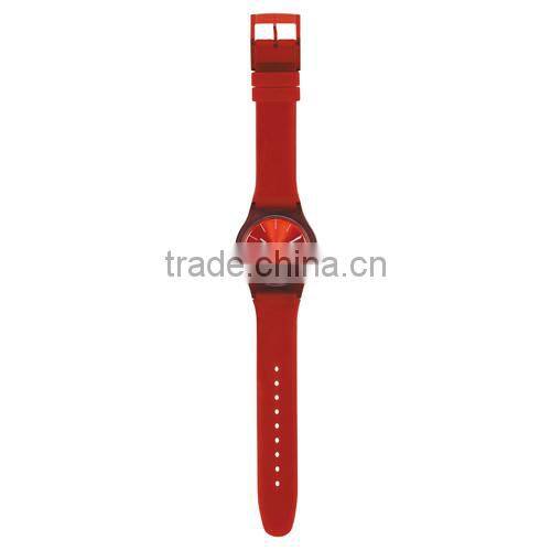 Hot fashional colorful PVC vogue watch in China