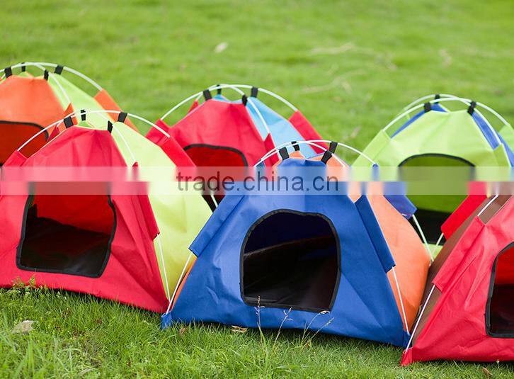 folding pet tent rain cover for pet house