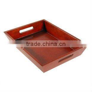 hot selling wooden storage tray