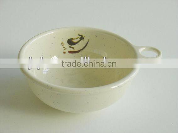 100% kids melamine pizza plate with handle WITH SGS CERTIFICATE AND LOW PRICE