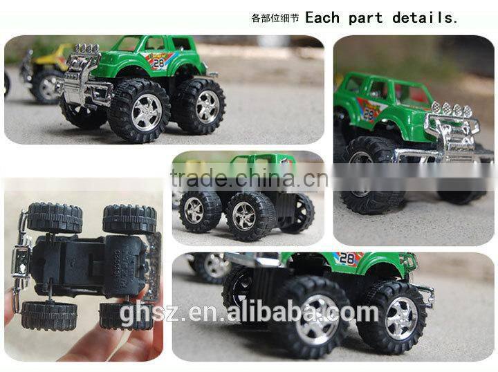 Guo hao hot sale custom pull back car toy models , whloesale pull back car mold