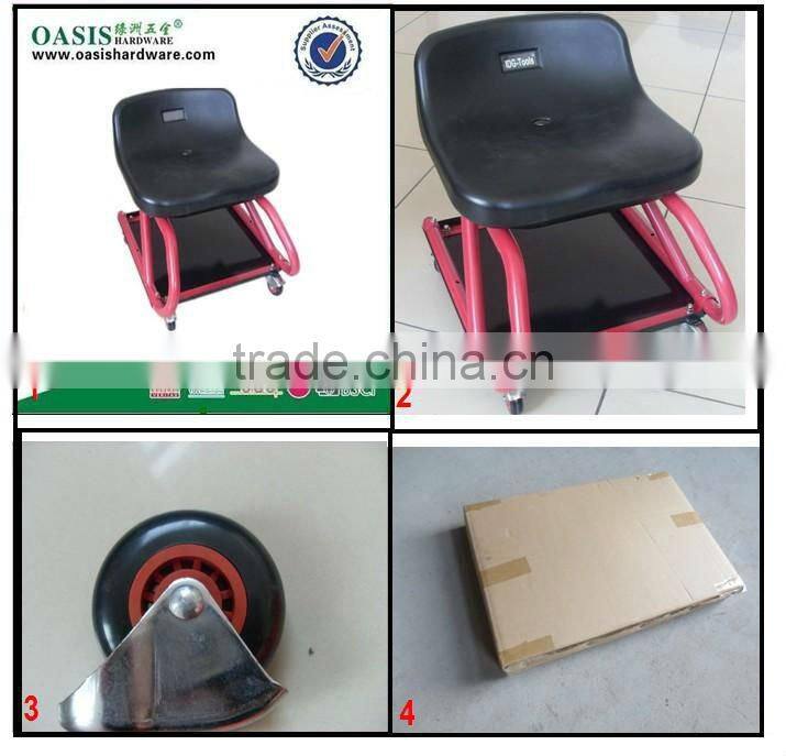 Auto repairing seat with leather