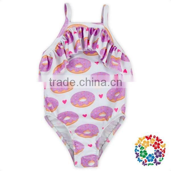 Pretty Little Baby Girls One Piece Swimwear Ruffle Swimsuit