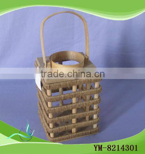 High quality decorative garden wooden candle chinese lantern , wholesale lanterns
