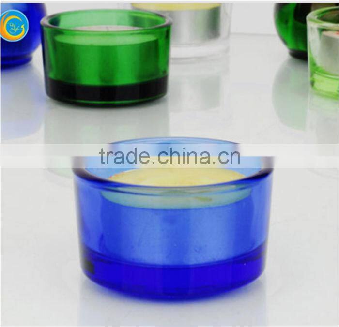 mini star shaped colored glass candle holders cheap