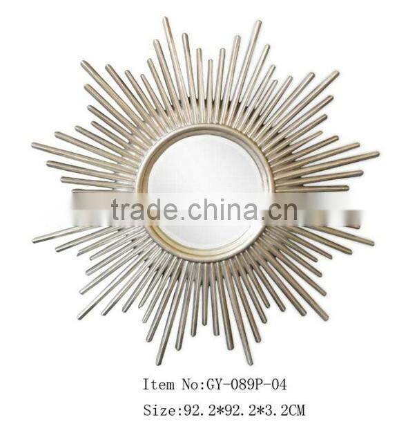 Unique living room Starburst wall mirror GY-089P-04