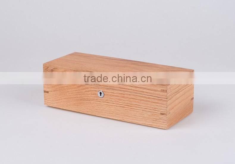 Raw Wood Jewelry Box Wooden Jewelry Box With Foam Insert