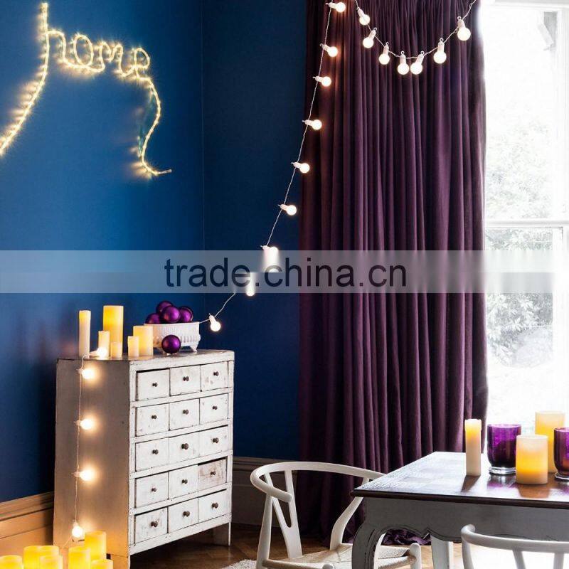 20 Warm White Indoor Outdoor Use hanging LED Festoon Party Lights