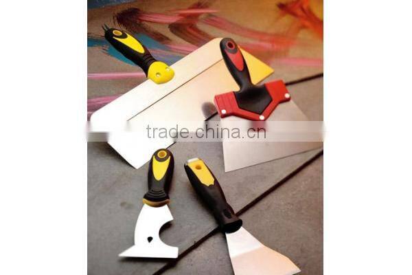 Rubber Handle Putty Knife different handle availabel high quality