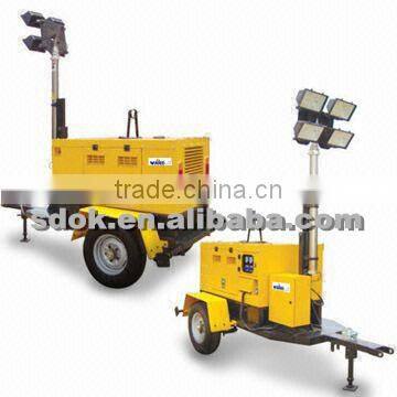 Superior quality solar light tower,flood light tower,mobile light tower
