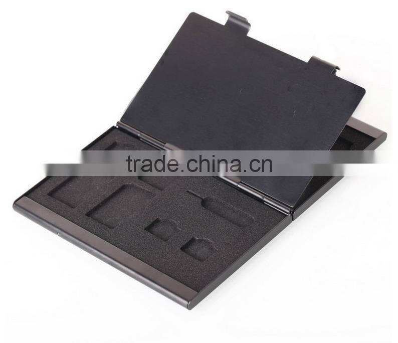 Aluminum memory card box