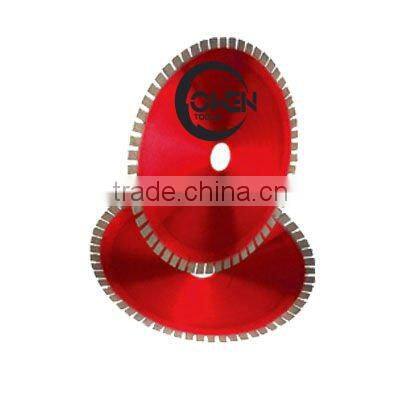 High frequency welded diamond saw blade for stone industry