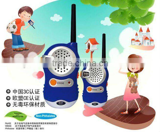 2016 hot kids walkie talkie toys, toy interphone for children from dongguan china ICTI manufacturer