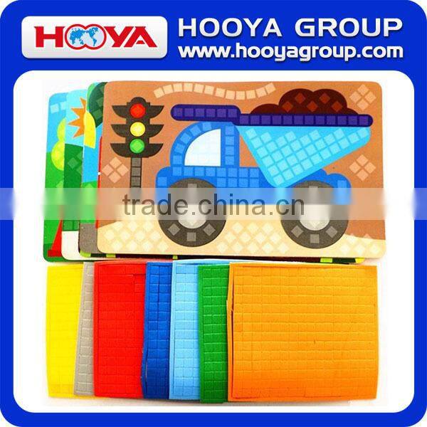 2015 popular diy kids toy eva foam picture sticker