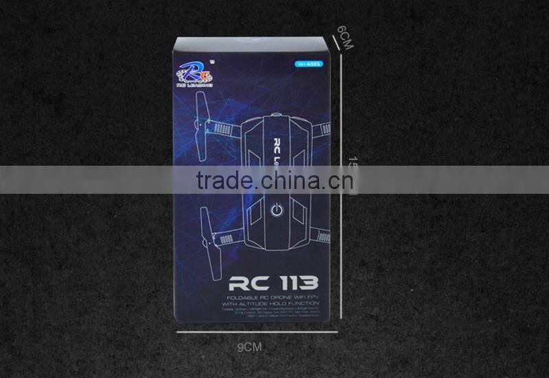 2.4G RC mini Folding FPV Drone with HD WIFI Camera