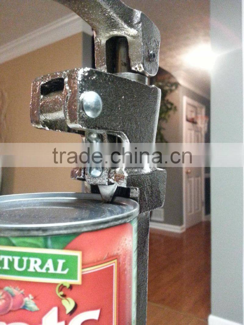 manual cast iron can opener / can opener / table opener